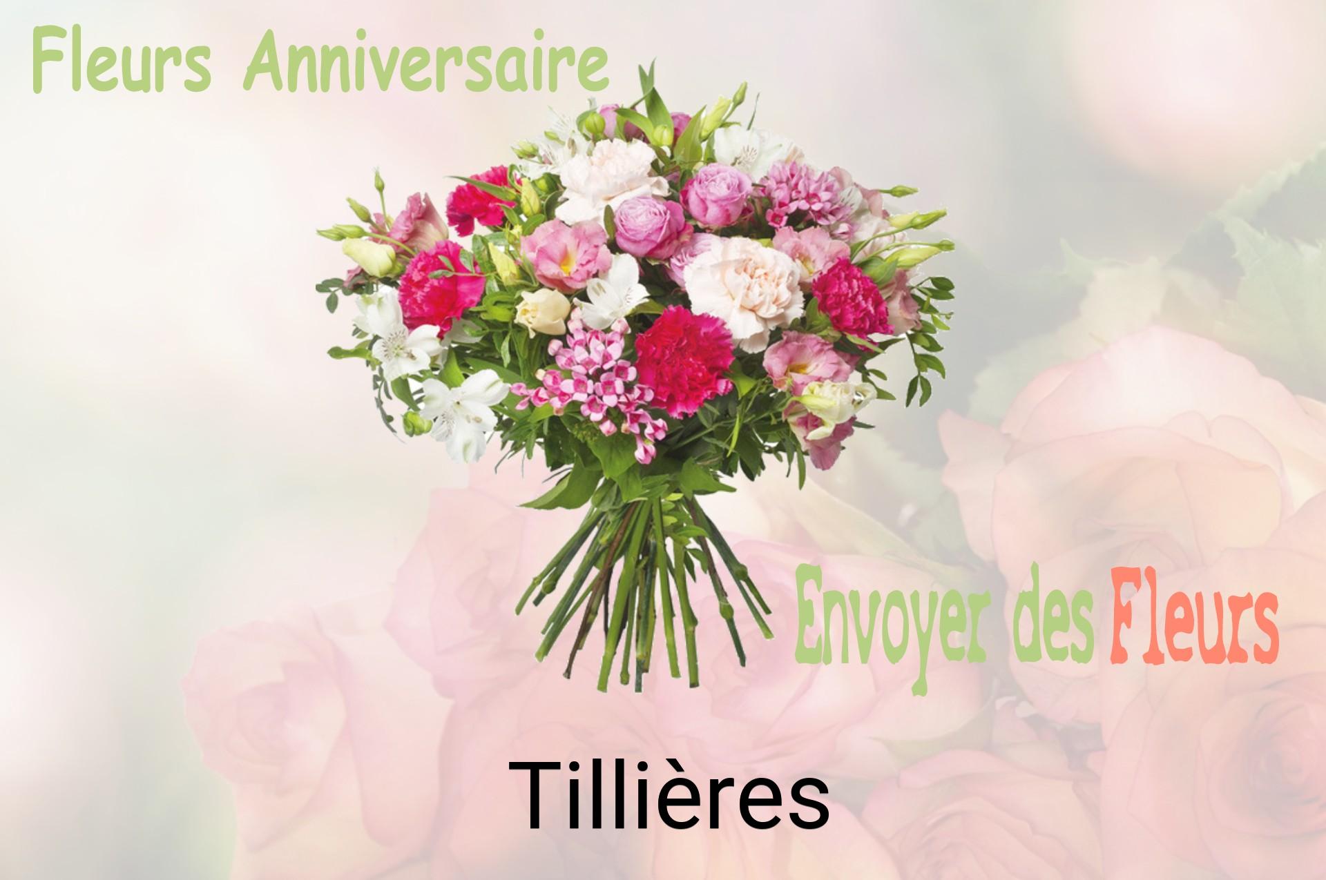 Bouquet de fleurs d’anniversaire livré à Tillières